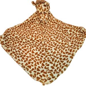 Angel Dear Giraffe‎ Security Blanket Baby Lovey Plush Brown